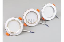 China 6W Warm White LED Recessed Downlight , ac85-265v Double Recessed LED Downlight supplier