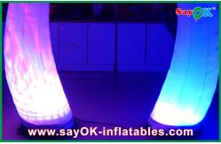 China Inflatable Lighting Decoration Inflatable Tusk Decoration With LED supplier