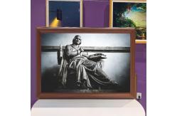 China CCC 49in Wall Mounted Digital Signage 350cd/m2 Picture Frame Advertising Machine supplier