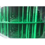 2x18m Plastic GI Coated Wire Mesh Welded Rolls Green Fence Matting
