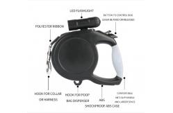 China Automatic Led Pet Retractable Leashes 8m Extendable Dog Lead Waterproof supplier