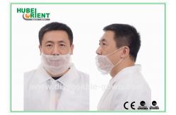 China Light Disposable Non-Woven Beard Cover With Double Elastic Used In Food Industry supplier