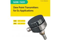 China SUTO S231 Compressed Air Dew Point Transmitter For Ex supplier