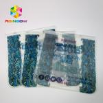 Transparent PVC Bag Bikini Bag ,EVA Plastic Swimwear Bag With Zipper for sale