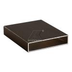 Bronze Extruded Aluminum Profiles / Aluminium Extrusion Tube Anodized Tube for sale