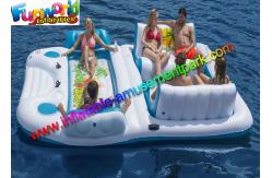 China Giant 6 Person Inflatable Raft Pool / Inflatable Pool Floats for Adults supplier