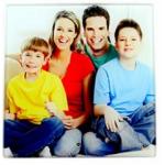 Sublimation 20*20Toughened glass Photo Frame for sale