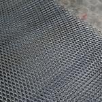 4x8 Sheet Galvanized Stretched Expanded Metal Mesh Diamond Hexagonal Hole Patterns for sale