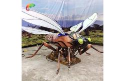 China Waterproofing Animatronic Insects Cicada supplier