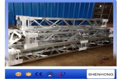 China Cross Section Tower Erection Tools Aluminum Inner Suspended Gin Pole Tower Erection Tool supplier