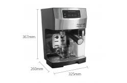 China Automatic Espresso Coffee Machine With Milk Frother Professional Commercial Smart supplier