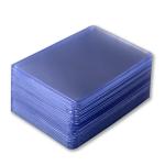 Plastic 3x4 Inch 35pt Sticker Trading Card Sleeve UV Printing for sale