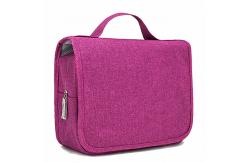 China Mens Foldable Cosmetic Bag Organizer Hanging Travel Toiletry Bag supplier