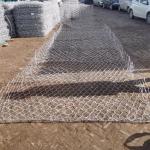 Heavy Duty 3.0 Mm Galfan Mesh Gabion Baskets 2m X 1m X 1m Wire For Retaining Walls for sale