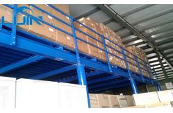 China Two Level Mezzanine Warehouse System , Powder Coated Mezzanine Floor Systems supplier