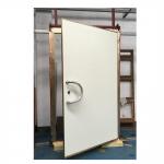 10MHz 130MHz Radiation Protection Shielding Doors Brass Foil Framed For MRI Room for sale