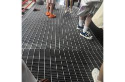 China 30mm Pitch Industrial Steel Grating With 3mm Cross Bar Thickness Machine Pressure Welding supplier