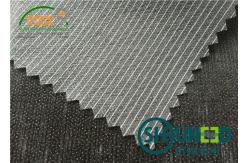 China Nylon Stitch Bonded Sewing Fusible Interfacing By White Or Black Threads supplier