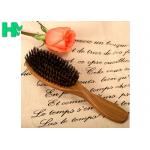 Ebony Material Natural Sandalwood Green Tan Hair Comb , Wooden Comb Style for sale