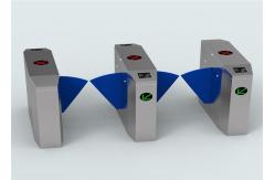 China Security bidirectional automation turnstile door entry system with dual passages supplier
