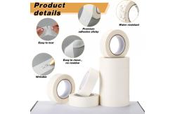 China Custom Masking Tape Bulk Drafting Painters White Beige , General Purpose supplier