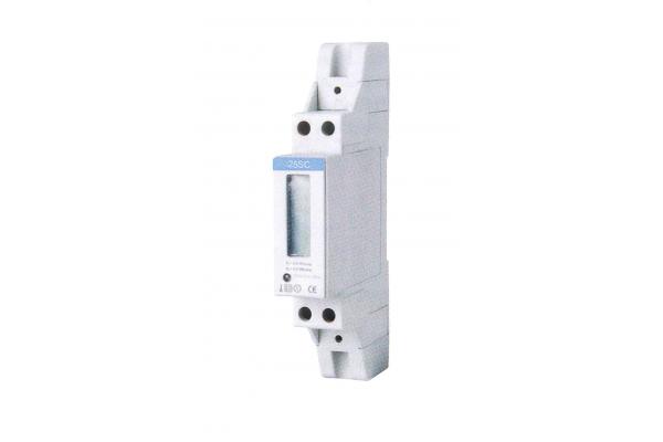 Digital KWH Meter Single Phase With LCD Display , Smallest Static Energy Meter