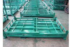 China Heavy Duty Customizable Portable Steel Stacking Racks With 1500kg Wheel Load Capacity supplier