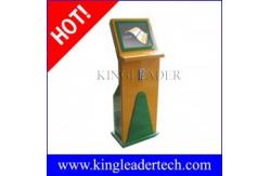 China Interactive touchscreen kiosk with SAW touchscreen and space-saving design TSK8018 supplier