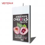 White Hanging Digital Signage 43 Inch Vivid Image Layout 50000 Long Life Cycle for sale