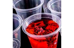 China Eco Friendly 100% Recyclable PP Cold Drink Cups Leak Proof And Durable Design supplier