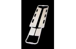 China 2100MM 44CM Ambulance Trolley Bed Aluminum Alloy Back Board Stretcher Lightweighted supplier
