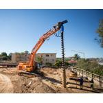 Hydraulic Power Earth Auger Boring Pile Digger Hole Drill Machine Mini Excavator for sale