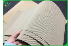 China Recyclable Single Face Corrugated Board Wave E With Roll Packing supplier