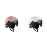 China Pink Bluetooth Smart Helmet 1080P HD Camera Futuristic Call Supported for sale