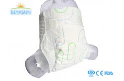 China Breathable Baby Disposable Diapers With Magic Tape Elastic Waisband supplier