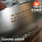 B16.9 Buttweld Pipe Fittings , ASTM A403 / ASME SA403 WP304 Stainless Steel Cap for sale