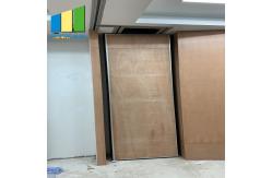 China Gypsum Sliding Folding Door Acoustic Movable Partition Wall Board For Hotel supplier