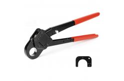 China Durable Alloy Angle Head PEX Crimp Tool Multipurpose For Copper Rings supplier