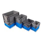 HDPE Heavy Duty Equipment Euro Stacking Containers Plastic Turnover Box for sale