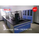 Multi Cabinet Chemistry Lab Workbench Laboratory Furnitures Manufacturers with Chemical Resistant Construction for sale