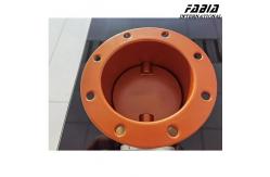 China Manual/Pneumatic/Electric Control Round Butterfly Damper Valve For Air Volume Control supplier