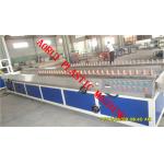 WPC Corridor Profile Extrusion Machine , PP / PE Profile Machine