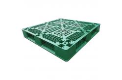 China Acids Resistant Blue Plastic Pallets Virgin Hdpe Mesh Pallet supplier