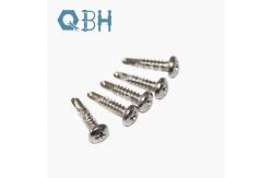 China Plain Phillips Stainless Steel Self Drilling Screw Cross Recessed Pan Head M10 supplier