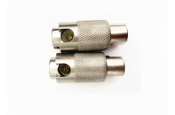 China 304 Stainless Steel M8 Ball Joint Customized Size With Knurled Finish supplier