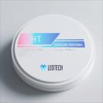 HT White High Strength 1400MPa Zirconia Blocks 39% Translucency Crown / Bridge Dental Material
