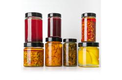 China Wholesale Cheap Glass Transparent Chili Jam Sealed Luxury Hexagon Honey Jar supplier