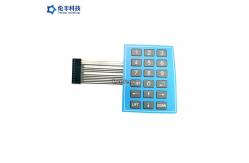China Customized Designed Membrane Switch Keypad , 3M468 Membrane Switch Keyboard supplier