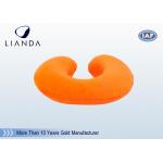 Soft Traveling Memory Foam Contour Pillow U - Shape With Velboa Fabric