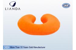 China Soft Traveling Memory Foam Contour Pillow U - Shape With Velboa Fabric supplier